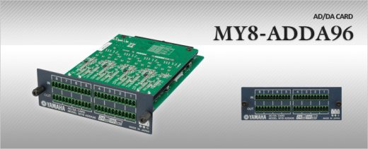 YAMAHA Carte interface MY8-ADDA96  8in / 8out analogique