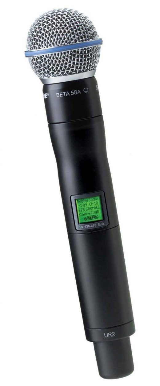 SHURE UR2/Q5 emetteur à main capsule Beta 58